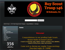 Tablet Screenshot of mdsc-troop146.com